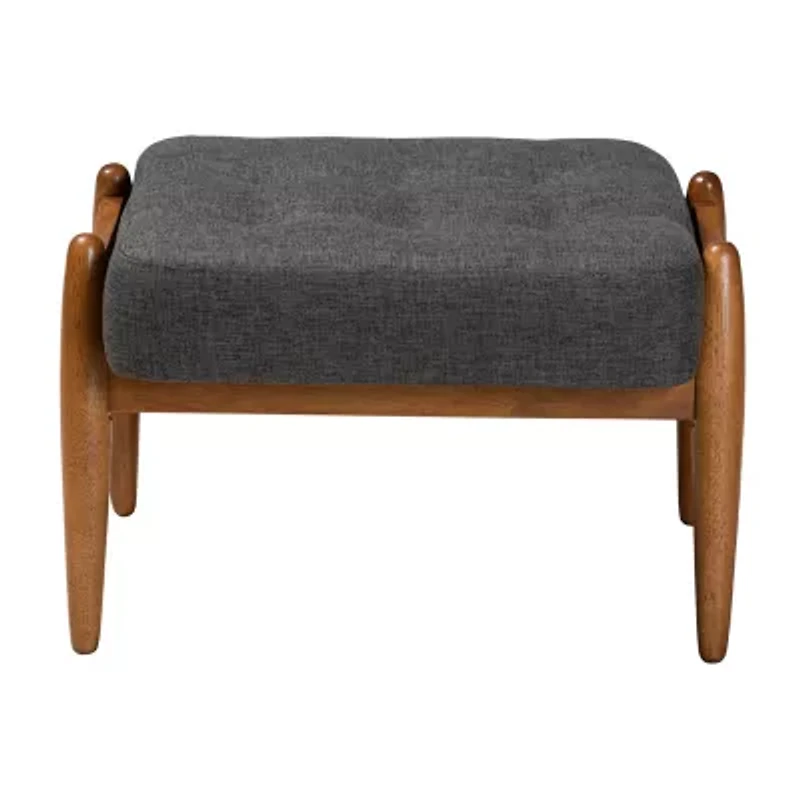Jeanine Wooden Footstool
