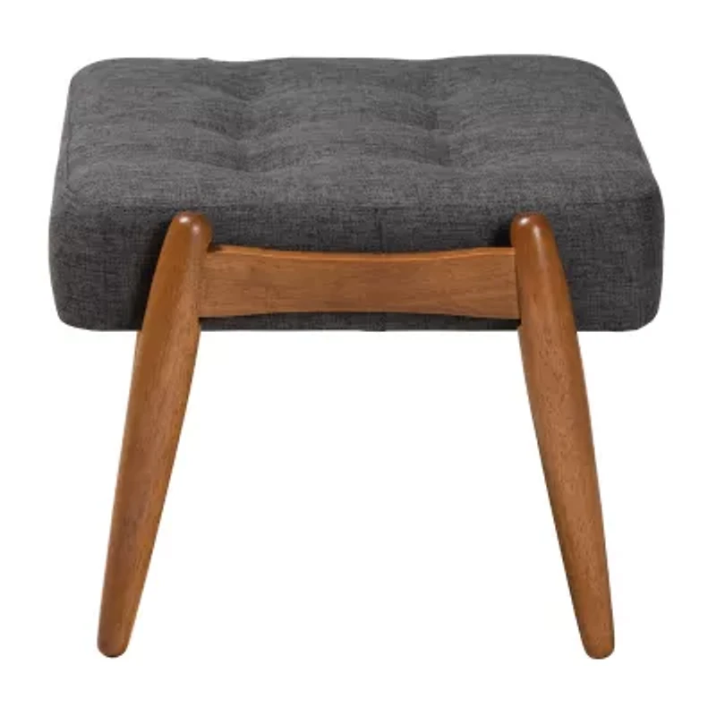 Jeanine Wooden Footstool