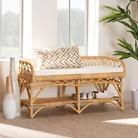 Leryn Rattan Bench