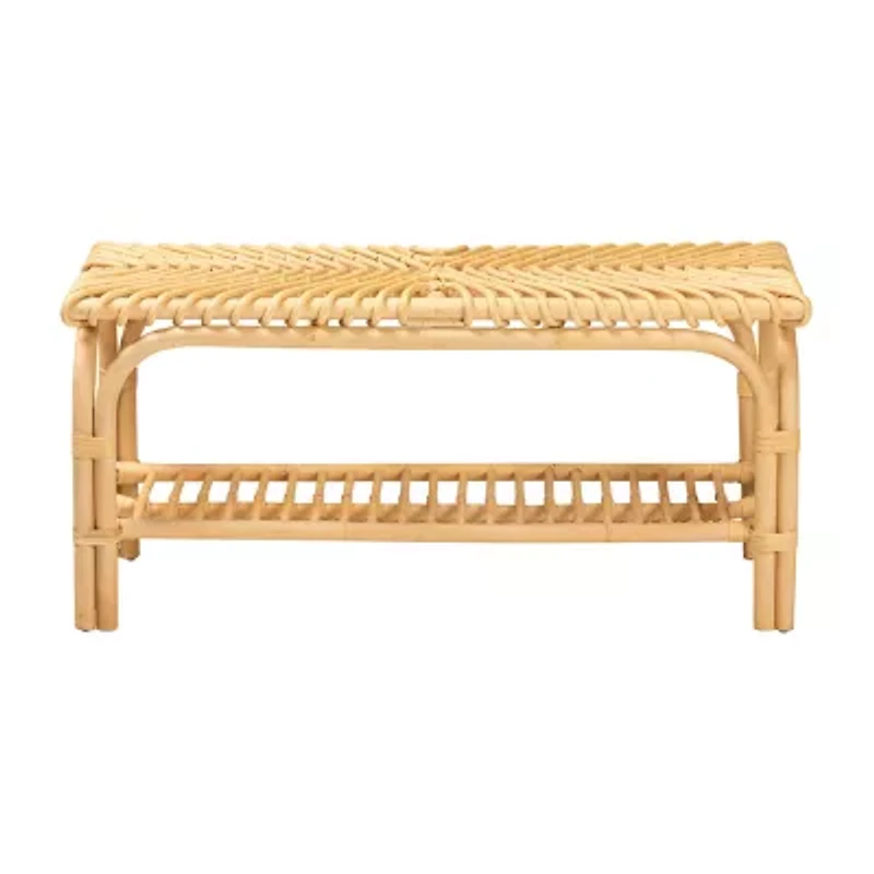 Himari Rattan Bench