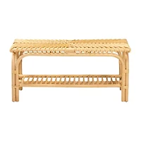 Himari Rattan Bench
