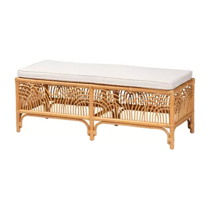 Materra Rattan Bench