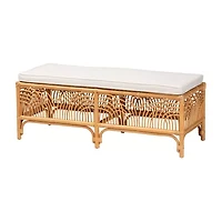 Materra Rattan Bench