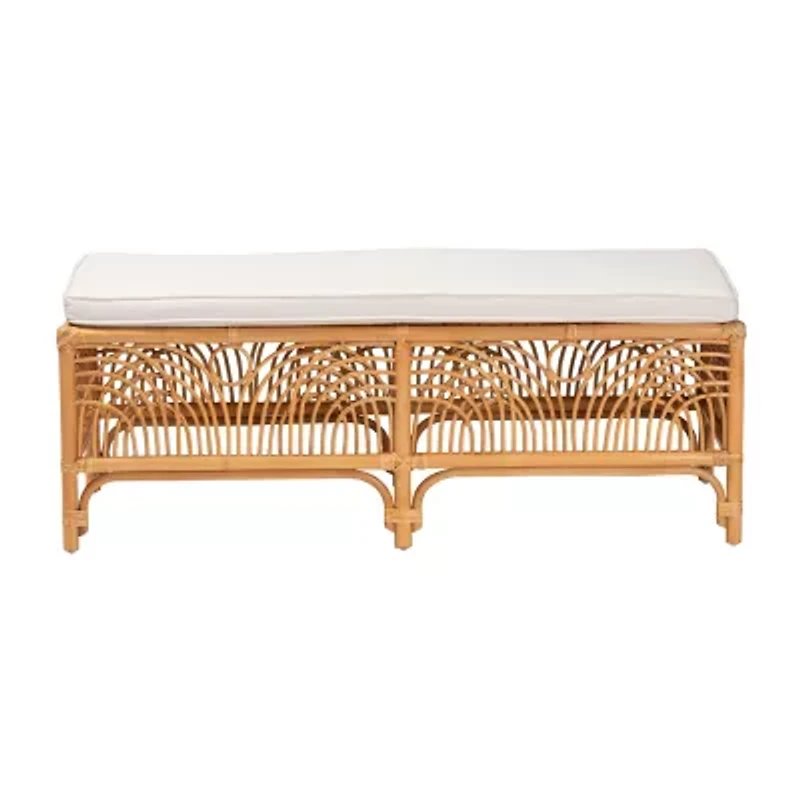 Materra Rattan Bench