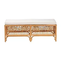 Materra Rattan Bench
