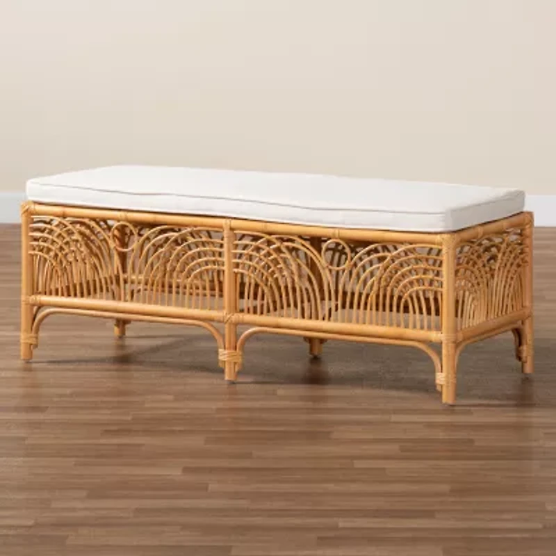 Materra Rattan Bench