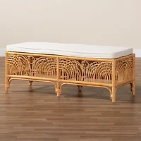 Materra Rattan Bench