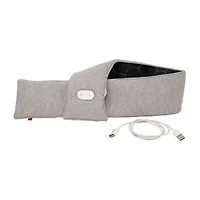 Sharper Image Calming Heat Copper + Charcoal Massaging Neck Compression Wrap