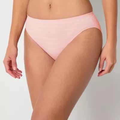 Ambrielle Seamless Womens High Cut Panty 367321