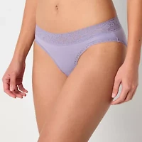 Ambrielle Everyday Cheeky With Lace Trim Panty