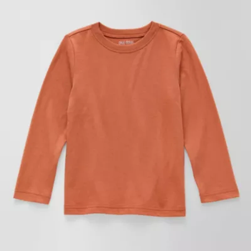Okie Dokie Toddler & Little Boys Crew Neck Long Sleeve 2-pc. T-Shirt