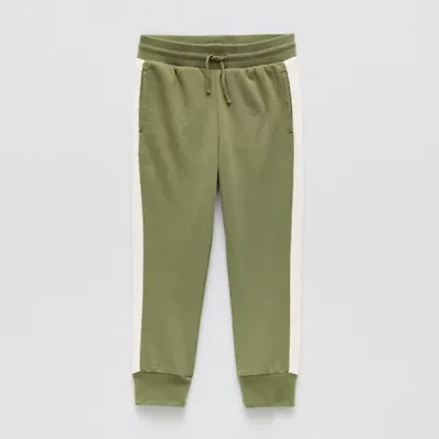 Okie Dokie Toddler & Little Boys Tapered Regular Fit French Terry Jogger Pant