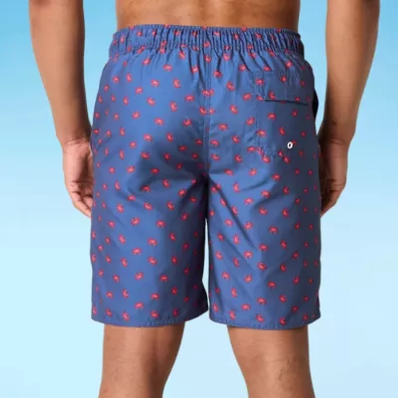 St. John's Bay E-Board Mens Floral Swim Shorts