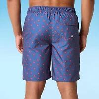 St. John's Bay E-Board Mens Floral Swim Shorts