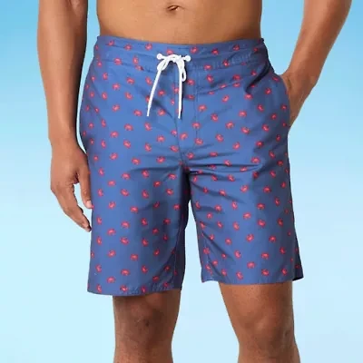 St. John's Bay E-Board Mens Floral Swim Shorts