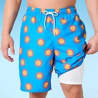 Arizona Mens Big and Tall Swim Trunks
