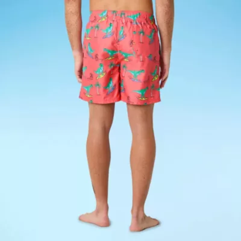 Burnside Mens Animal Swim Trunks