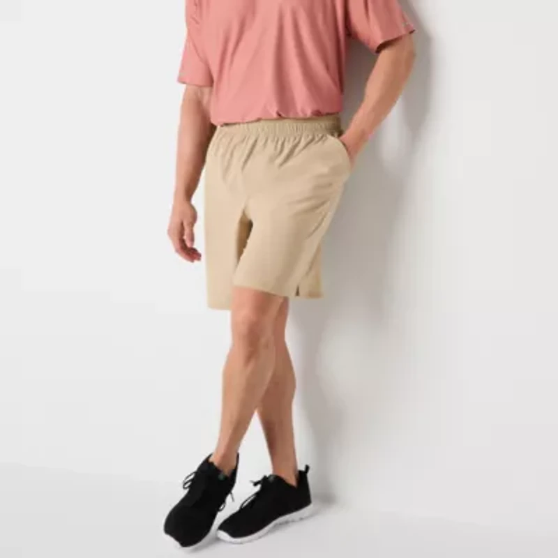 Xersion Featherlite Woven Mens 8" Big and Tall Workout Shorts
