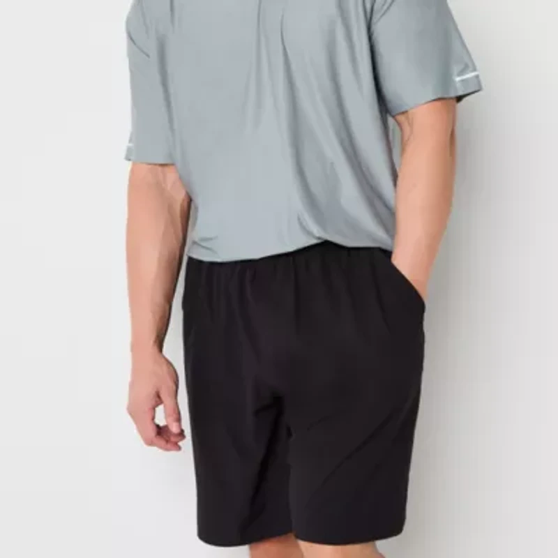 Xersion Featherlite Woven Mens 8" Big and Tall Workout Shorts