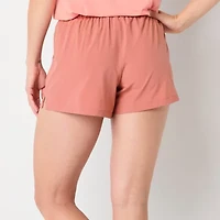 Xersion Womens FeatherLite Woven Pull-On Short