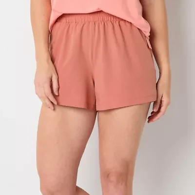 Xersion Womens FeatherLite Woven Pull-On Short