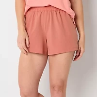 Xersion Womens FeatherLite Woven Pull-On Short