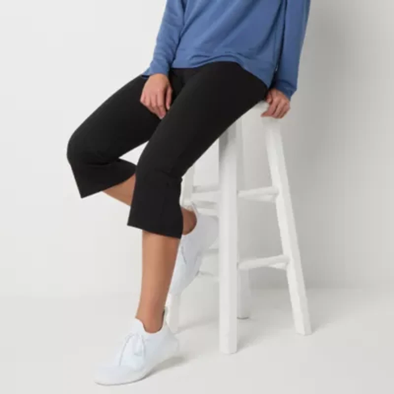 Xersion EverUltra Womens Mid Rise Flare Cropped Legging