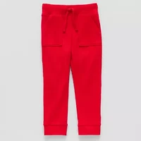 Okie Dokie Toddler & Little Boys Cinched Regular Fit Jogger Pant