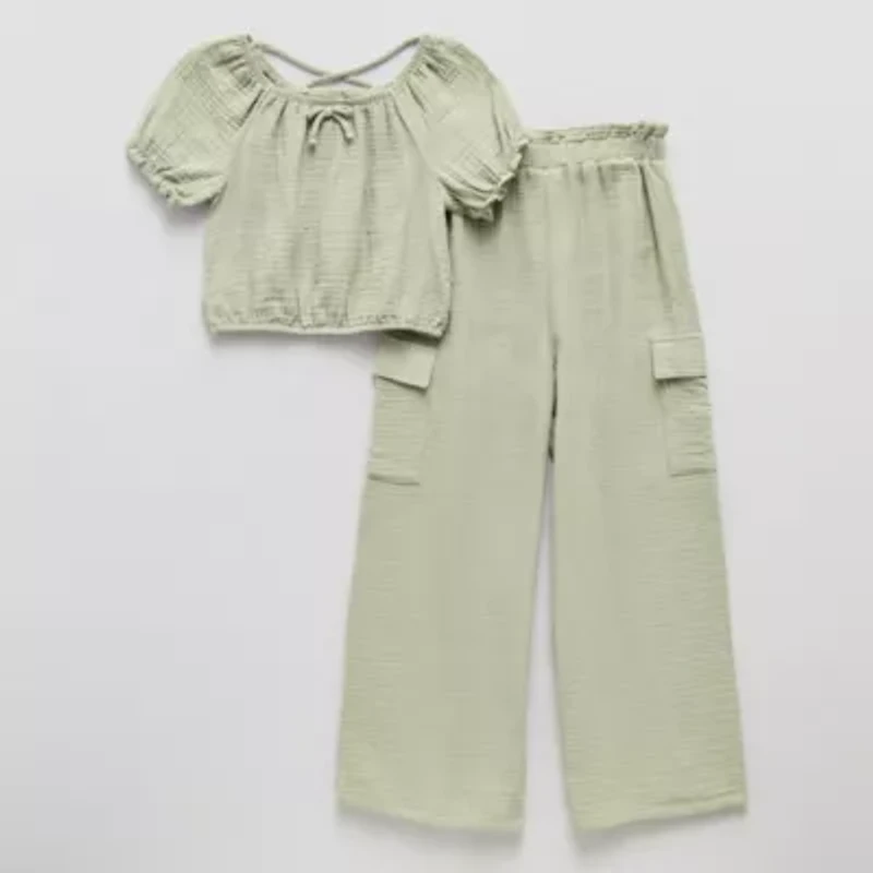 Self Esteem Big Kid Girls 2-pc. Pant Set