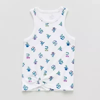 Thereabouts Little & Big Kid Girls Scoop Neck Sleeveless Tank Top
