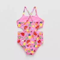 Okie Dokie Fruit Toddler Girls Monokini One Piece Swimsuit