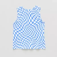 Xersion Performance Little & Big Kid Girls Crew Neck Sleeveless Active Tank Top