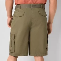 mutual weave Mens 10" Mid Rise Big and Tall Cargo Short