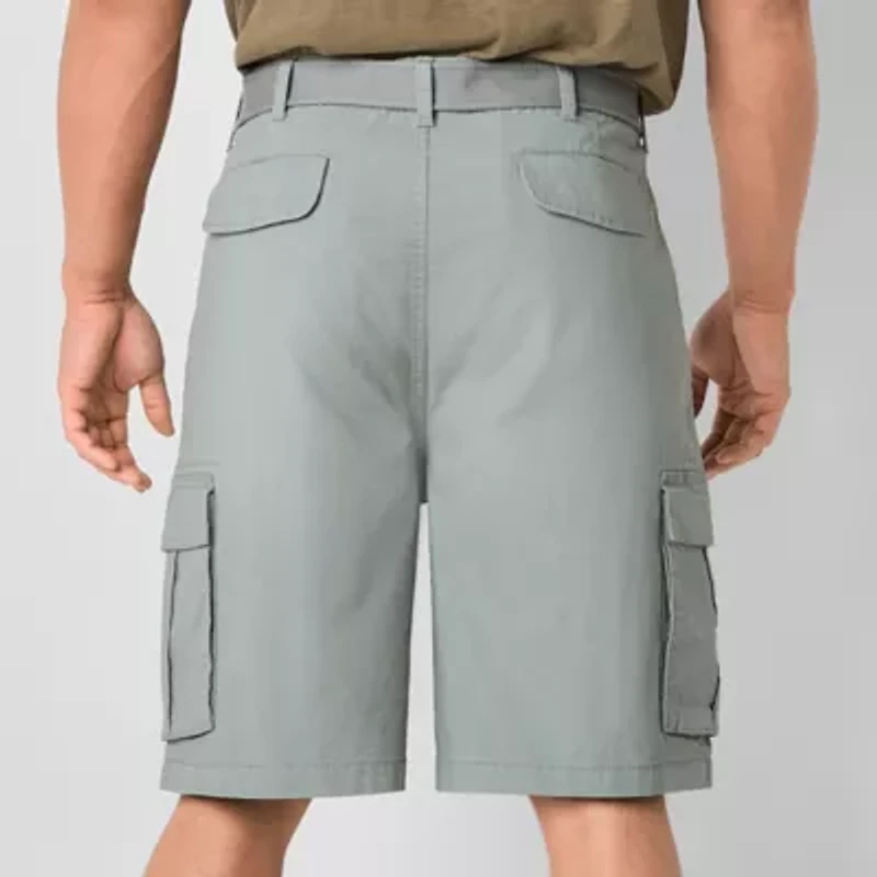 mutual weave Mens 10" Mid Rise Big and Tall Cargo Short