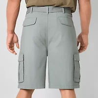 mutual weave Mens 10" Mid Rise Big and Tall Cargo Short