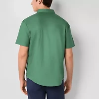 Billabong Mens Short Sleeve Button-Down Shirt