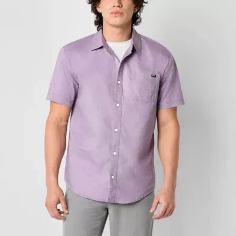 Billabong Mens Short Sleeve Button-Down Shirt