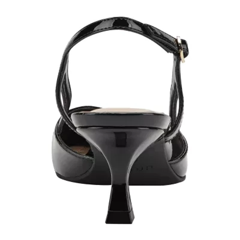 Unisa Zooma-J Womens Pointed Closed Toe Sculptural Heel Pumps