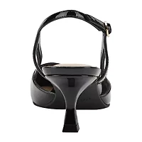 Unisa Zooma-J Womens Pointed Closed Toe Sculptural Heel Pumps