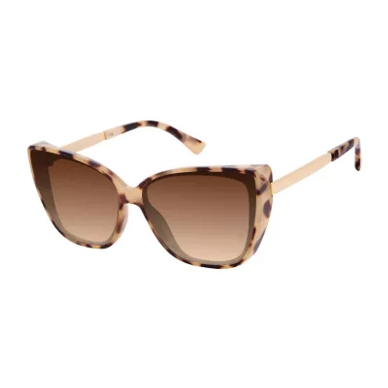 JS Jessica Simpson Womens Uv Protection Cat Eye Sunglasses