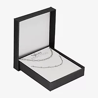 Womens Sterling Silver 2-pc. Necklace Set