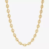 Limited Quantities! Womens 18K Gold Over Silver 21 Inch Mariner Chain Necklace
