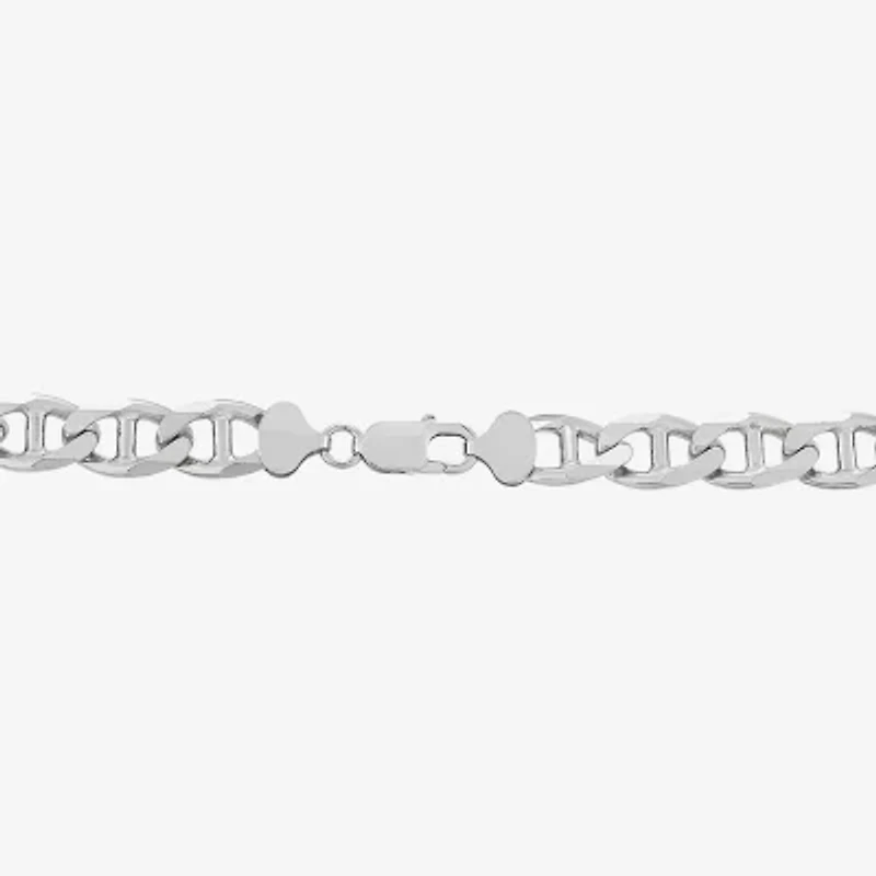 Limited Quantities! Mens Sterling Silver 24 Inch Mariner Chain Necklace