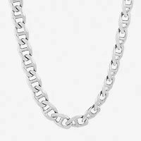 Limited Quantities! Mens Sterling Silver 24 Inch Mariner Chain Necklace