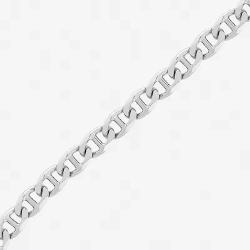 Limited Quantities! Mens Sterling Silver 24 Inch Mariner Chain Necklace