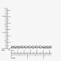 Limited Quantities! Mens Sterling Silver 24 Inch Spiga Chain Necklace