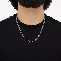 Limited Quantities! Womens Sterling Silver 18 Inch Paperclip Chain Necklace