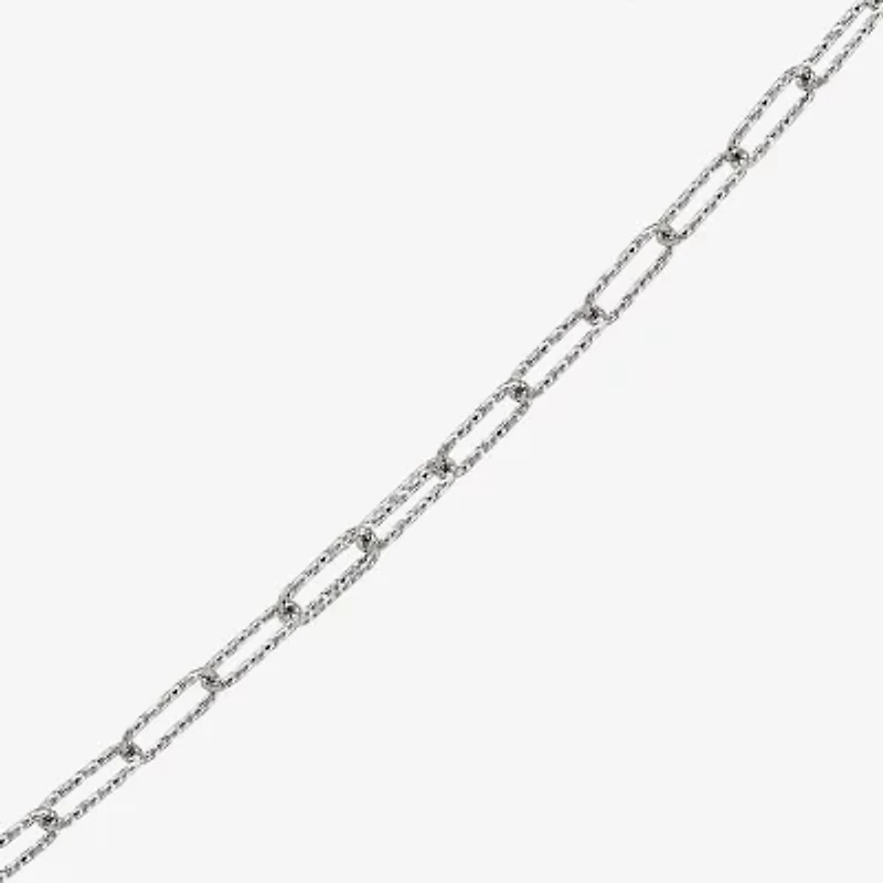 Limited Quantities! Womens Sterling Silver 18 Inch Paperclip Chain Necklace
