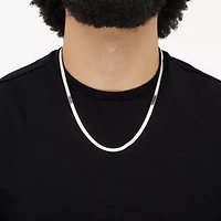 Limited Quantities! Womens Sterling Silver 22 Inch Herringbone Chain Necklace