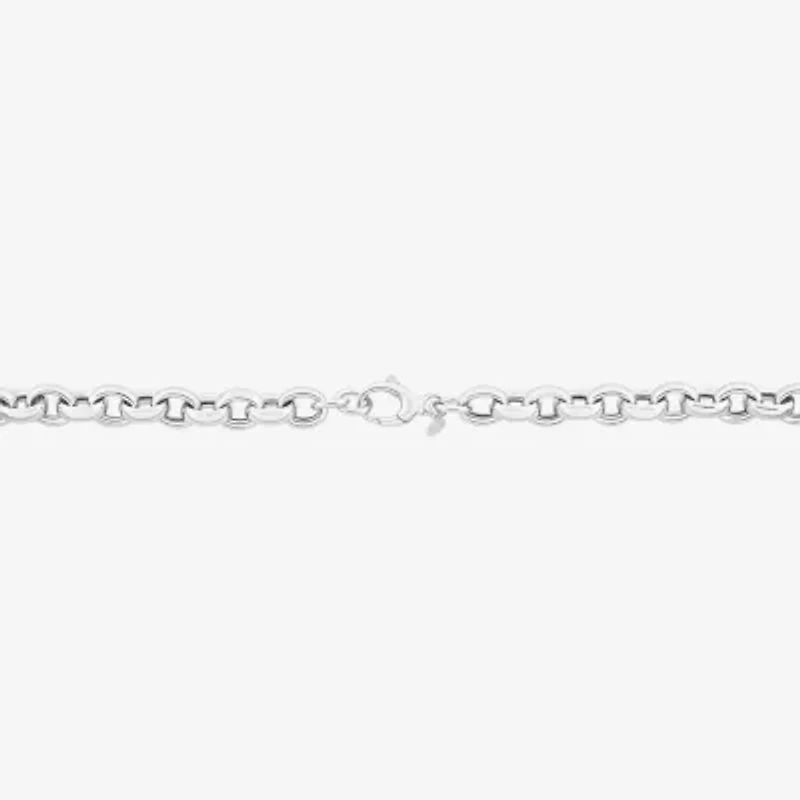 Limited Quantities! Womens Sterling Silver 22 Inch Rolo Chain Necklace